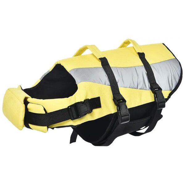 Small Dog Life Jacket with Reflective Stripes Adjustable and Comfort