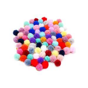 Small Dog Pet Accessories in Colorful Ball Designs for Unique Grooming