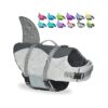 Small Dog Safety Equipment with Adjustable Life Jacket for Water Play