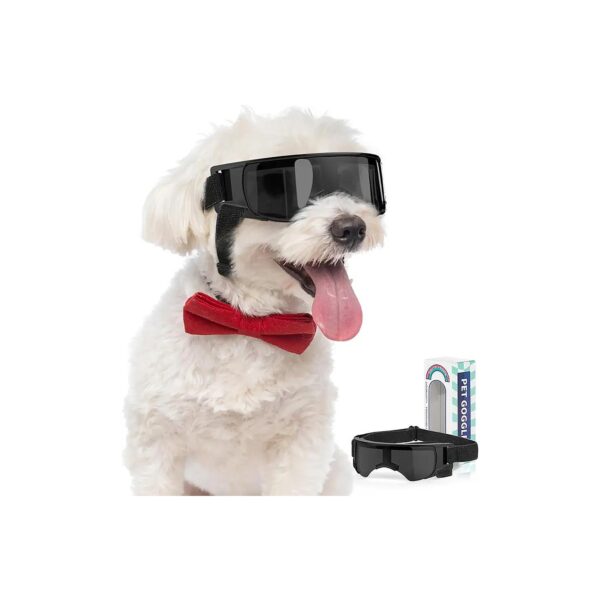 Small Dog Sunglasses with UV Protection for Outdoor Driving and Riding