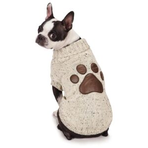 Small Dog Sweater with Acrylic Material and 20" Chest Size for Small Breeds