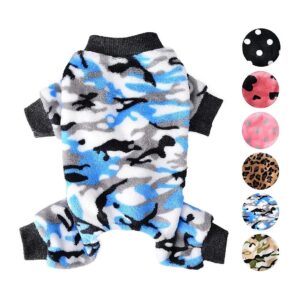 Small Dog Winter Sweater Coats for Chihuahua Pomeranian Pug 4 Legged Jumpsuit