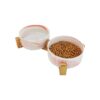 Small Dog and Cat Food and Water Bowls with