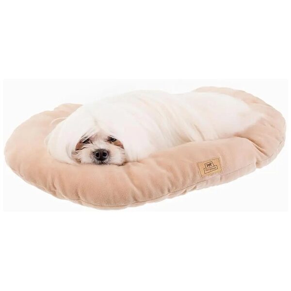 Small Dog and Cat Relaxation Bed with Microfleece Cover and Padded Base