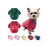 Small Dog and Cat Sweaters with Plush Material Winter Coat for Yorkie and Pet