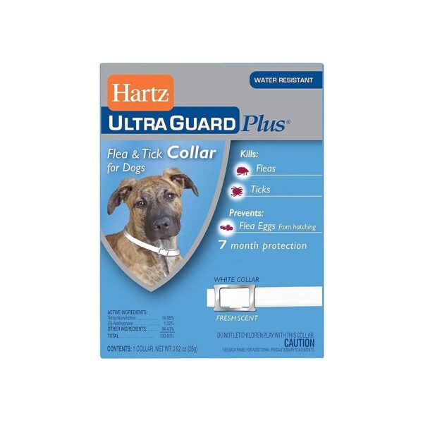 Small Dog and Puppy Flea and Tick Prevention with 7 Month Protection and 22 Inch Neck