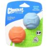 Small Durable Fetch Balls for Any Chuckit Launcher, 2 Pack, 2" Diameter