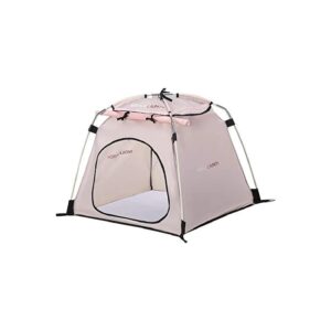 Small Light Pink Portable Pet House for Cats