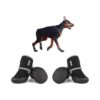 Small Medium Dog Paw Protector Slip Resistant Socks with Adjustable Velcro Straps