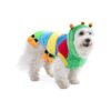 Small Medium Large Dog and Cat Caterpillar Costume for Halloween Party