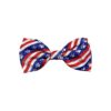 Small Medium Large Size Fourth of July Bow Tie for Dogs and Cats