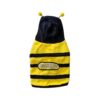 Small Medium Pet Fleece Bee Costume with Hoodie for Cats and Dogs Size M