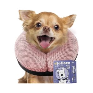 Small, Medium, and Large Dog Inflatable Cone Collar for Post-Surgery Relief