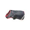 Small Navy Red Waterproof Dog Coat Water Resistant Polyester Outer Reflective