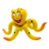 Small Octopus Natural Latex Dog Toy Soft Squeaky Non-Toxic Chemical-Free for Small Breeds