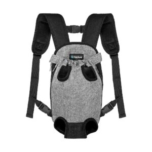 Small Pet Backpack Carrier, Comfortable Adjustable Design for Small Medium Size Dogs Cats