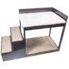 Small Pet Bed for High Beds and Couches with 3 Step System