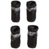 Small Pet Boots for Winter Snow or Hot Summer Pavement Black S