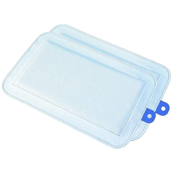 Small Pet Carrier Bags Blue Super Absorbent Disposable Pads 2 Pack