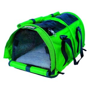 Small Pet Carrier with Adjusted Shoulder Strap and Leather Grip for Safe Travel