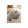 Small Pet Comfort Bed, 23 Inch Circle Bed, Ultra Soft and Cozy