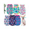 Small Pet Dog Cat Breathable Flamingo Polyester Sleeveless Sweaters Soft Summer Outfits