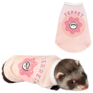 Small Pet Ferret Clothing Accessory Fitted Vest for Ferrets