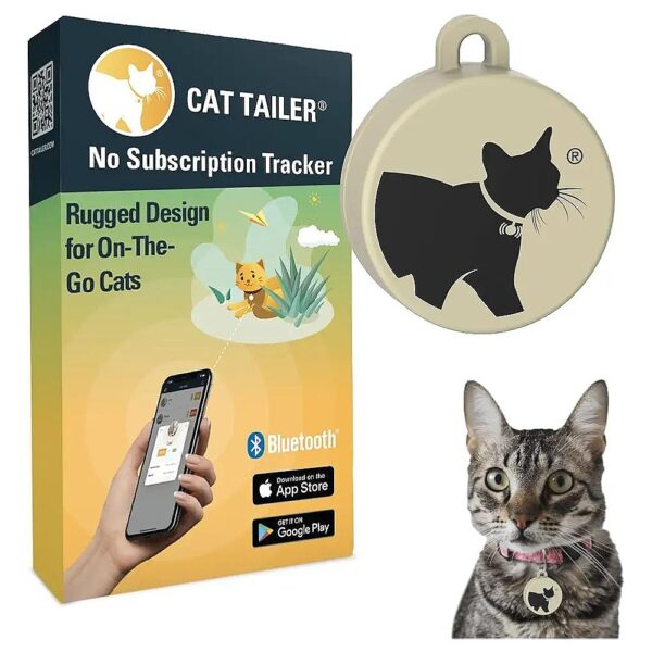 Small Pet Tracker Device for Cats and Small Breeds with 328 Foot Range