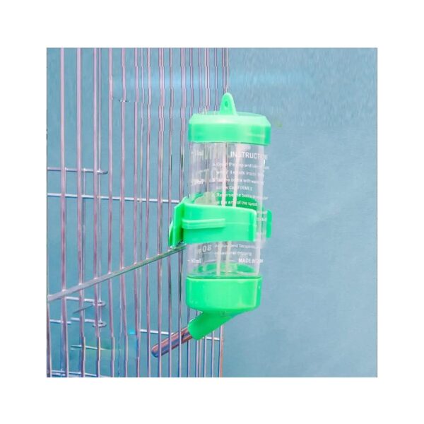 Small Pet Water Bottle 250ml Auto Hanging No Drip for Dogs Cats Rabbits Hamsters