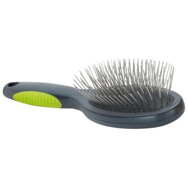 Small Pin Brush for Shiny Coat with Minimal Effort