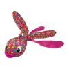 Small Pink Plush Flying Fish Toy with Long Soft Tails for Interactive Play