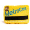 Small Plush Dog Toys with Squeakers - NYC Metro Card Tribute for Awesome Gifts