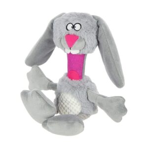 Small Plush Rabbit Dog Toy for Puppies and Small Breed Dogs