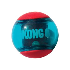 Small Red Vibrant Multi-Textured Fetch Toy for Interactive Play