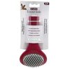 Small Rubber Dog Brush for Grooming Short or Smooth-Coated Breeds Health