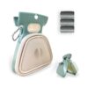 Small Size Pooper Scooper for Pet Owners with Compact Design and 30 Waste Bag Attachments