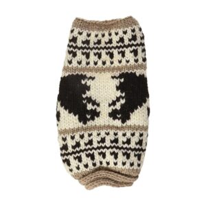 Small Small Breed Dog Sweater with Soft Wool