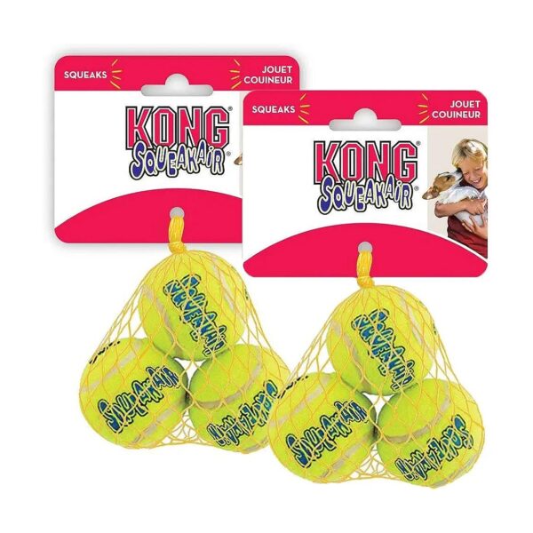 Small Squeaker Tennis Balls for Tone and Taste Game Play