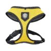 Small Yellow Nylon Dog Harness with Thermal Retention and PUPPIA Smart Tag