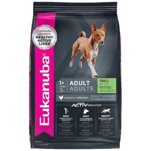 Small and Medium Breed Adult Dog Food with DHA and Vitamin E