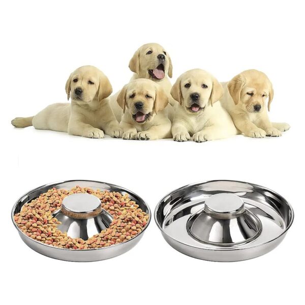 Small to Large Dog Bowls Made from Food Grade Stainless Steel for Healthy Eating