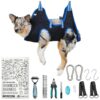 Small to Large Pets Grooming Kit - Pet Hammock with Comb, Nail File, and More