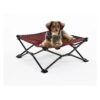 Small to Medium Breed Dog Cooling Bed, Portable and Compact for Travel and Camping