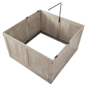 Small to Medium Breed Dog Whelping Box with SeparateCompartments and Easy Assembly