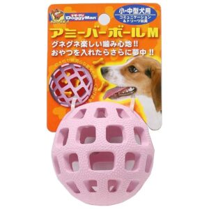 Small to Medium Breed Dogs' Favorite Chewing Toy Pink Medium Amy Bar Ball