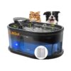 Smart Dog Water Fountain with 5 Layer Filtration and Large Filter Capacity