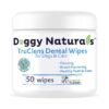 Smart Oral Care for Pets with Truclens Dental Wipes 50 Count