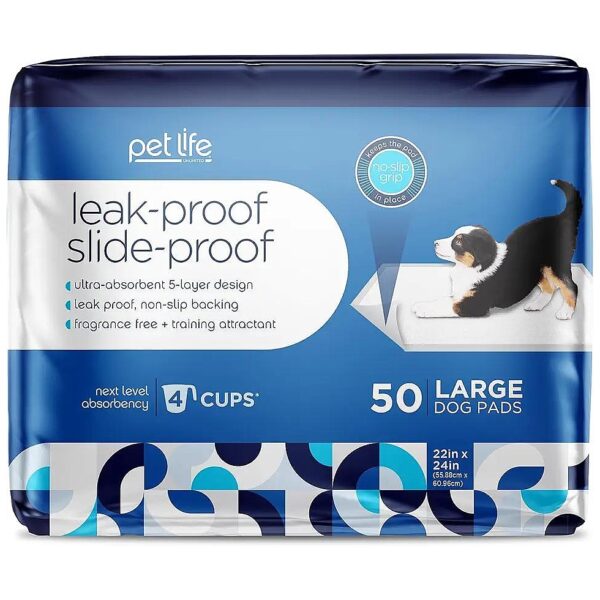 Smart Prints Large Puppy Pee Pads with Training Attractant for Efficient Housebreaking