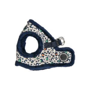 Smart Tag Puppy Harness in Navy with Comfortable Buckle Closure