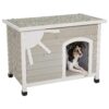 Smart and Functional Small Dog House with No Tools Required Assembly